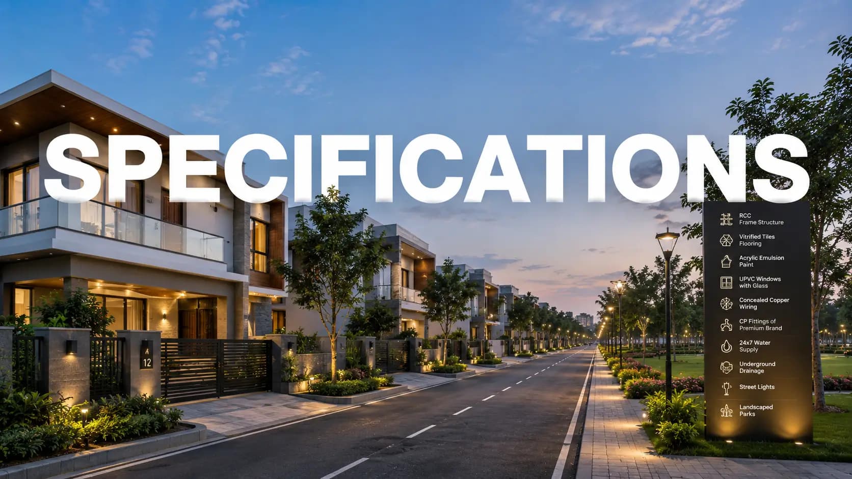 Prestige Gardenia Estates Phase II Specifications — Infrastructure & Build Quality