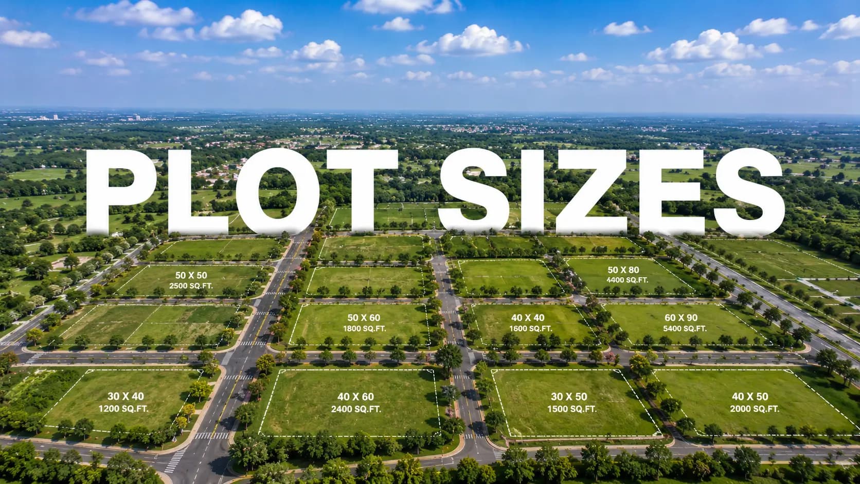 Prestige Gardenia Estates Phase II Floor Plan — Plot Sizes & Dimensions